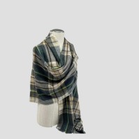 Scottish Pattern Handmade Cashmere Shawl